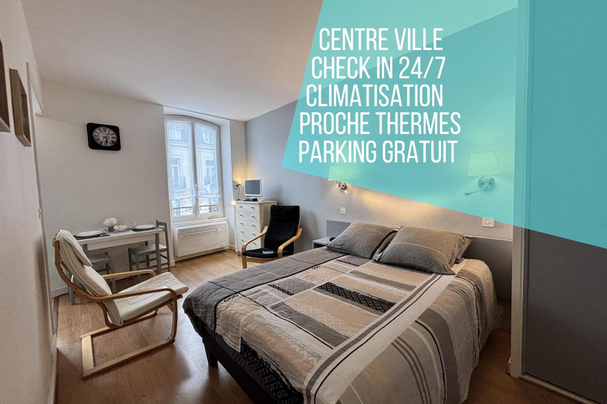 Le Sancy - Studio - 1 Lit - 2 Pers - Clim Chatel-Guyon Exterior photo